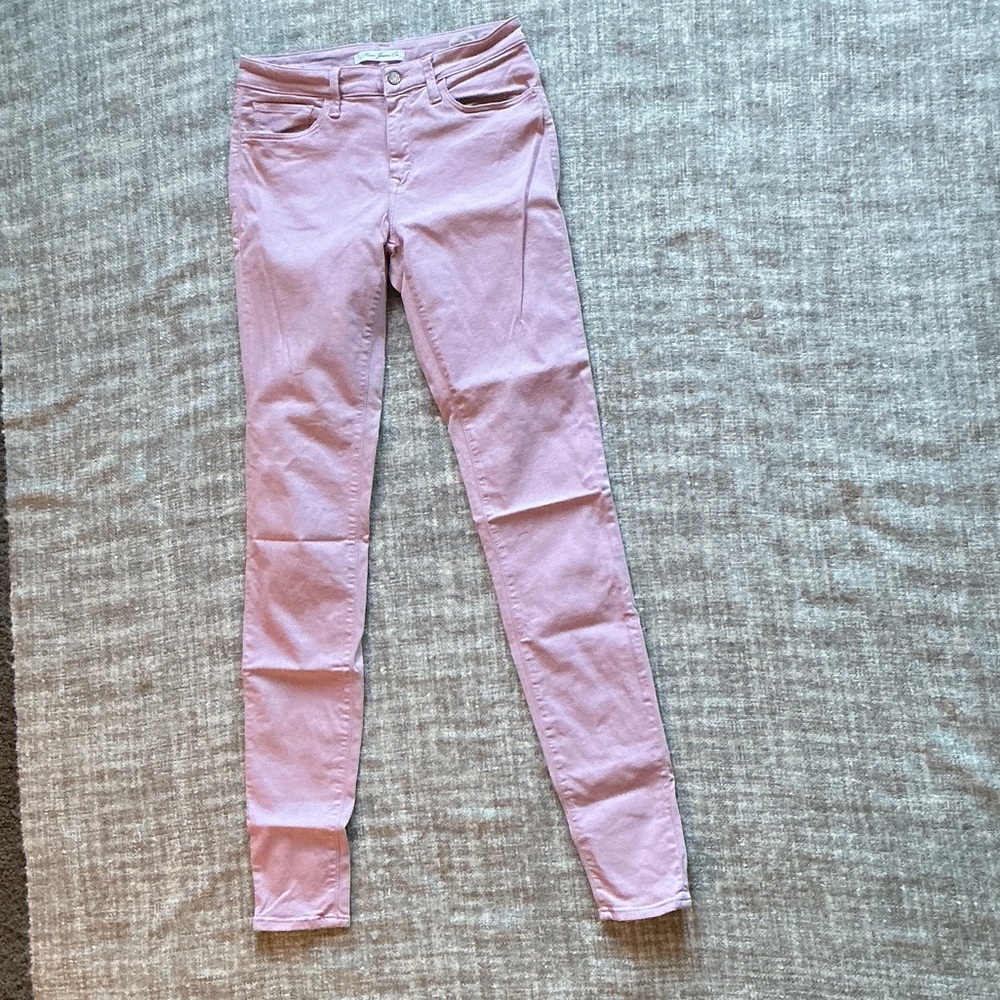 Mavi Women's Light Pink Skinny Jeans